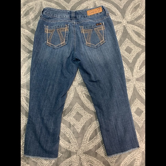 Women’s seven 7 capris jeans 2 - Picture 2 of 6
